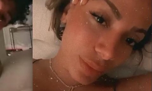 Anitta faz vídeo com novo affair francês em quarto de hotel e conta detalhe sobre o rapaz