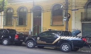 Polícia Federal está nas ruas no Centro de Manaus