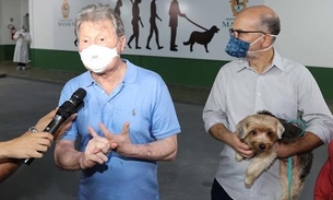 Centro de zoonoses é reinaugurado por Arthur Virgílio em Manaus