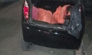 Após perseguição, trio é preso com cadáver em porta-malas de carro em Manaus