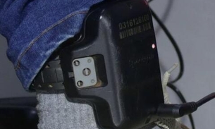 Ex-detento se recusa a devolver tornozeleira eletrônica: 'melhor coisa'