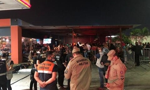 Oito bares com aglomeração são fechados durante fiscalização em Manaus