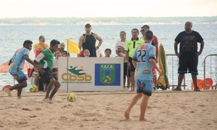 Primeira Copa Manaus de Beach Soccer tem rodada de gols