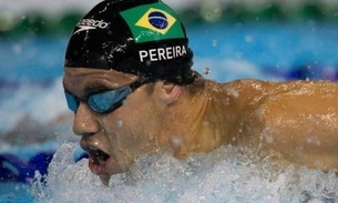 Thiago Pereira começa no páreo com Phelps, mas chega em 7º lugar nos 200m medley