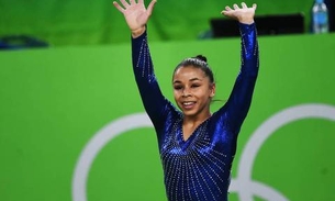 Flávia Saraiva agradece carinho do público e diz ser fã de Simone Biles