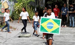 Alunos de escola ribeirinha participam dos Jogos Escolares Esportivos 