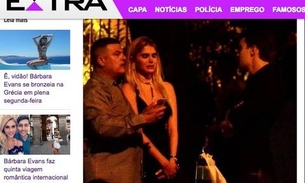 Bárbara Evans é flagrada aos prantos na rua após briga com namorado