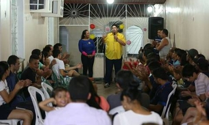 Hissa apresenta projeto para idosos em reunião na zona Centro-Oeste