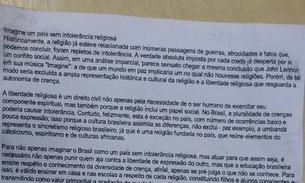 Juiz nega pedido do MPF do Ceará para anular redação do Enem