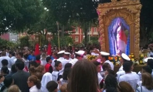 Festejos de Nossa Senhora da Conceição reúne fiéis na Av. Sete de Setembro