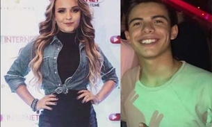 Larissa Manoela curte show de Mr. Catra e deixa festa com ex Thomaz Costa