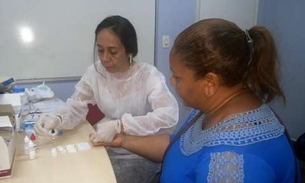 Mulheres são homenageadas em ação de saúde