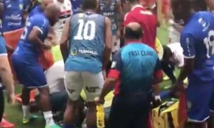 Jogador do Fast sofre convulsão durante partida na Arena da Amazônia 