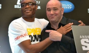 Dana White se irrita com Anderson Silva e dispara: 'Sujo'