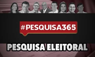 365 aponta Eduardo e Amazonino embolados e Rebecca em terceiro