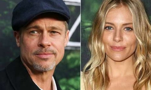 Brad Pitt é visto aos beijos com atriz Sienna Miller