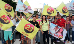 Liliane Araújo realiza 1ª bandeirada na zona Centro-Sul de Manaus  