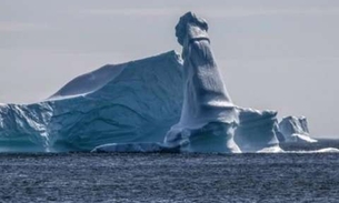 Iceberg “excitado” chama a atenção na web e foto viraliza 