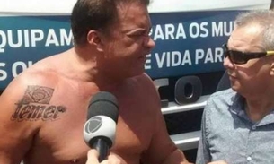 Deputado que tatuou 'Temer' recebeu R$ 6,6 milhões para emendas em dois meses deste ano, diz ONG  