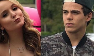 Namorando Thomaz Costa, Larissa Manoela é vista com ex e fãs piram