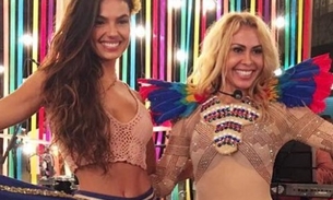 Com barriguinhas de fora, Ísis Valverde e Joelma posam juntas: 'diva do Pará'