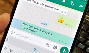 WhatsApp começa a liberar função 'Excluir mensagem'