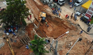 Prefeitura prevê conclusão da obra na rua Pará para essa terça-feira