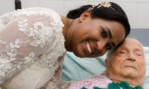 Noiva abandona festa de casamento para visitar mãe de 92 anos internada