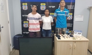Em Manaus, casal é preso suspeito de furtar casas e vender objetos na internet 