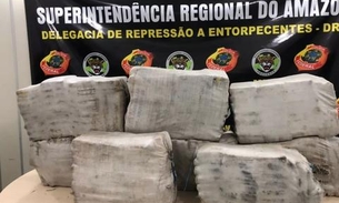 Traficante é preso escondendo carga de droga no meio da mata perto de Manaus