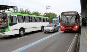 Ônibus devem rodar com 100% da frota em Manaus nesta segunda-feira