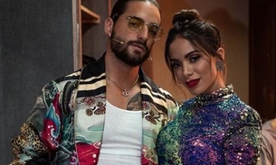 Anitta posa abraçadinha com Maluma após briga e rompimento