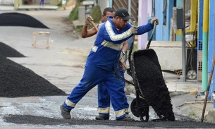 Mais de cem ruas recebem serviços de infraestrutura em Manaus