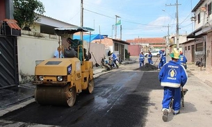 Mais de 480 ruas serão reconstruídas em bairro de Manaus