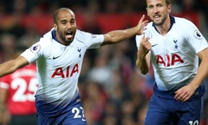 Com dois de Lucas Moura, Tottenham atropela o Manchester United