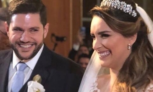 Participante do The Voice se casa com filho de Milton Neves