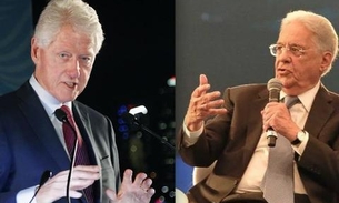 Em São Paulo, Bill Clinton e FHC alertam brasileiros a não votarem orientados pelo ódio