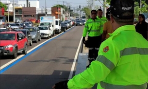 Faixa azul volta a atender apenas transporte coletivo e veículos autorizados em Manaus