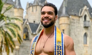 Amazonense Carlos Santana é eleito o homem mais bonito do país e conquista Mister Brasil Tur