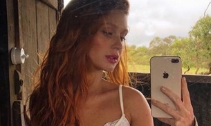 Marina Ruy Barbosa posta foto ousada de lingerie transparente e seguidores piram