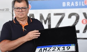 Padrão Mercosul de modelo de placas começa a valer no Amazonas