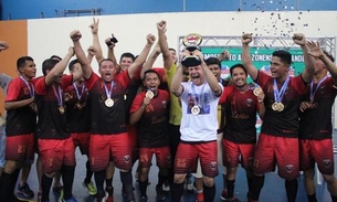 Com um jogo rápido, Zezão vence Columbia e conquista o Amazonense de handebol adulto masculino