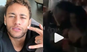 Neymar é flagrado em clima de intimidade com morena e levanta boatos de novo affair