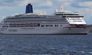 Maior navio da temporada atraca no Porto de Manaus com mais de 2,4 mil pessoas