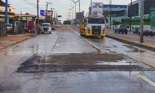 Trânsito na av. Constantino Nery é liberado após encerramento de obra emergencial 