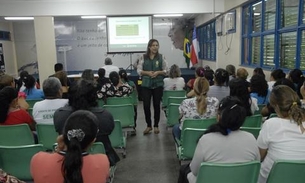 Agentes Comunitários de Saúde participam de seminário sobre síndromes gripais em Manaus