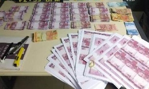 Casal é preso após polícia encontrar mais de R$ 15 mil em notas falsas 