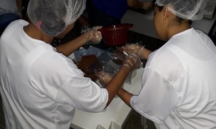 Curso de confecções de ovos de Páscoa é realizado para detentas em Manaus