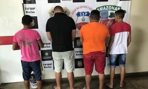 Trio é preso e adolescente é apreendido suspeitos estuprarem crianças no Amazonas