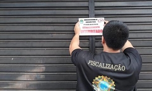Duas academias são interditadas por estarem atuando ilegalmente em Manaus